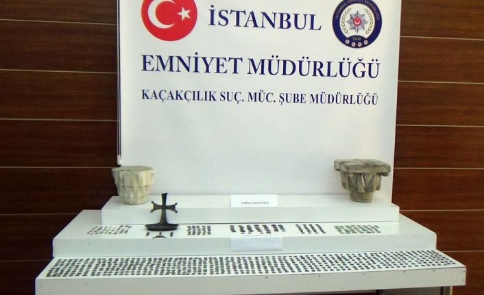 İstanbul’da tarihi eser kaçakçılarına operasyon