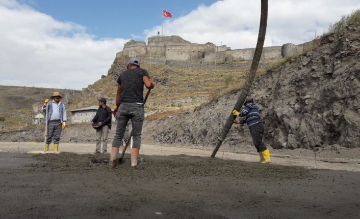 Kars Vadisi Projesinde ilk beton atıldı