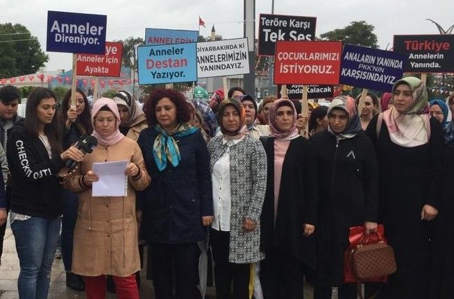 Kırşehir’de kadın örgütleri, Diyarbakırlı annelere destek verdi