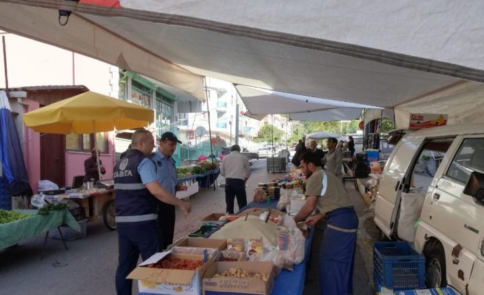 Körfez zabıtasından fırın ve pazar denetimi