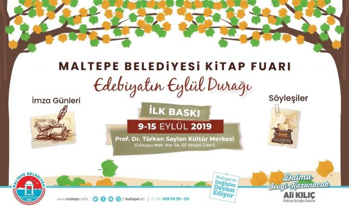 Maltepe’de kitap fuarı heyecanı