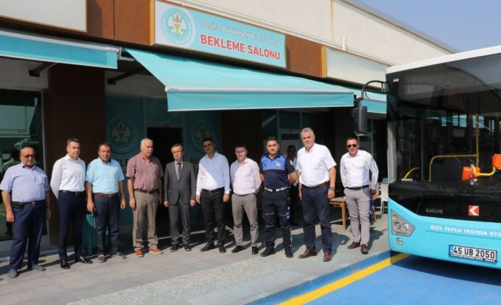 Manisa’da ilçe otobüsleri yeni yerinde hizmet veriyor