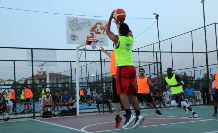 Odunpazarı’ndan 3X3 Streetball Turnuvası