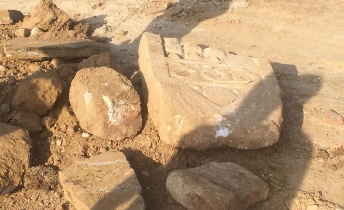 Okul inşaatından Roma mezarı çıktı