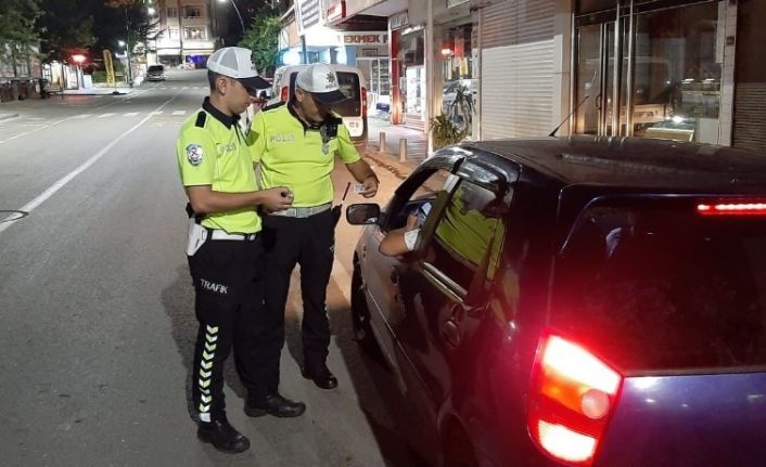 Ordu’da trafikte alkol denetimi