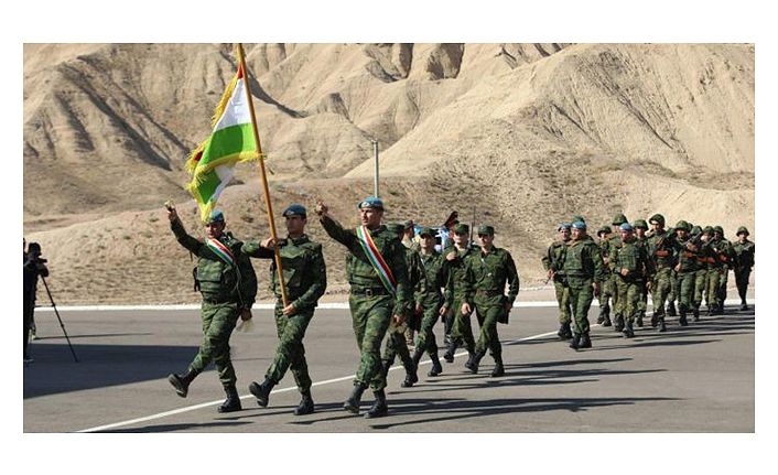Özbekistan ve Tacikistan'dan teröre karşı ortak askeri tatbikat