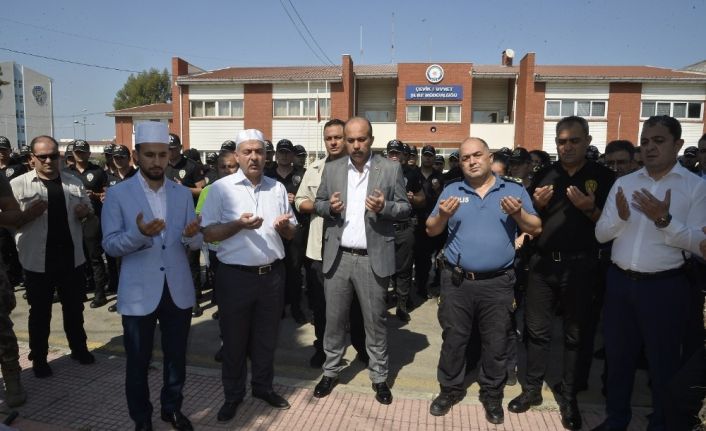 Polislerin kazadan ve beladan korunması için kurban kesildi