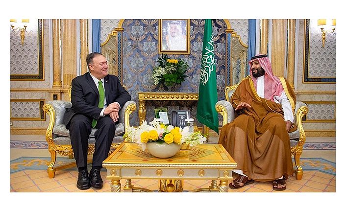 Pompeo ve Veliaht Prens Selman ‘Aramco' saldırısını görüştü