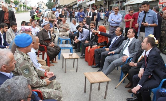 Vali Akbıyık’tan Kaymakam Güven’e ziyaret