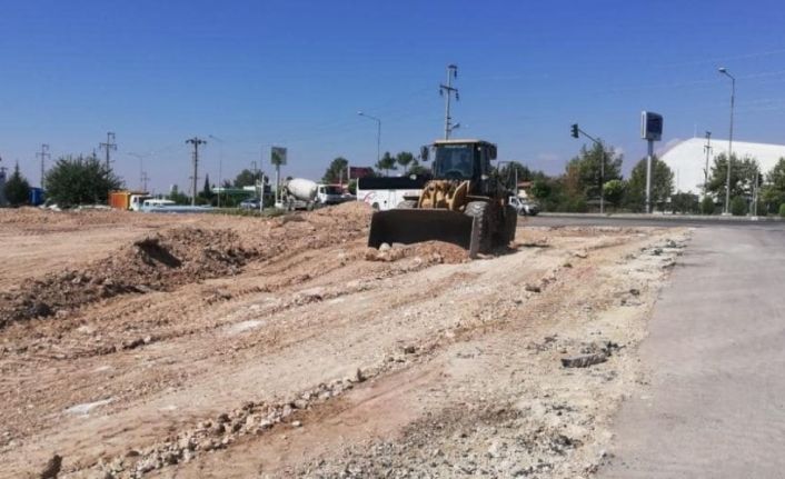 Adıyaman’da alternatif yol çalışması