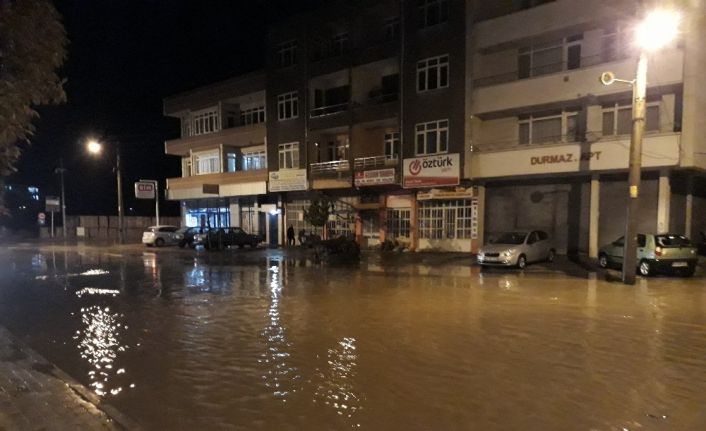 Edirne’de şiddetli sağanak