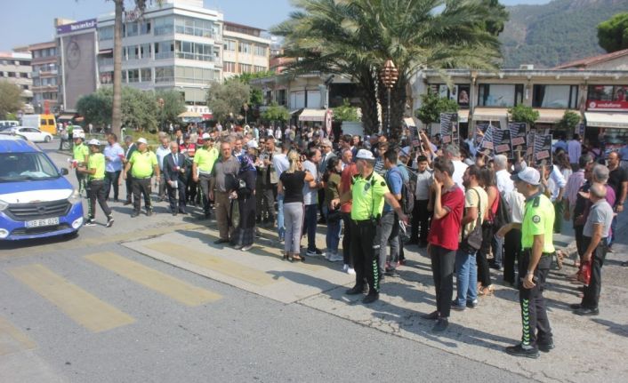 Hatay’da “yaya güvenliğinin nöbetçisiyiz” etkinliği