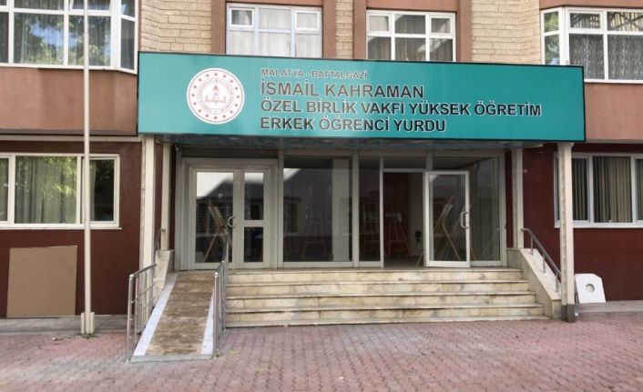 İsmail Kahraman erkek öğrenci yurdu açıldı