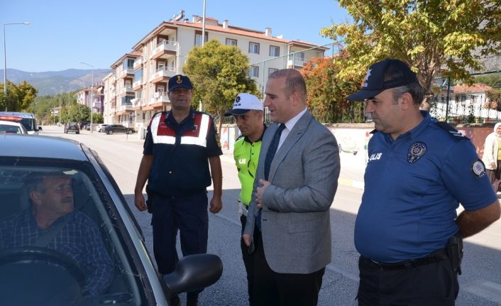 Kargı’da ’Yaya Geçidi Nöbeti’ uygulaması