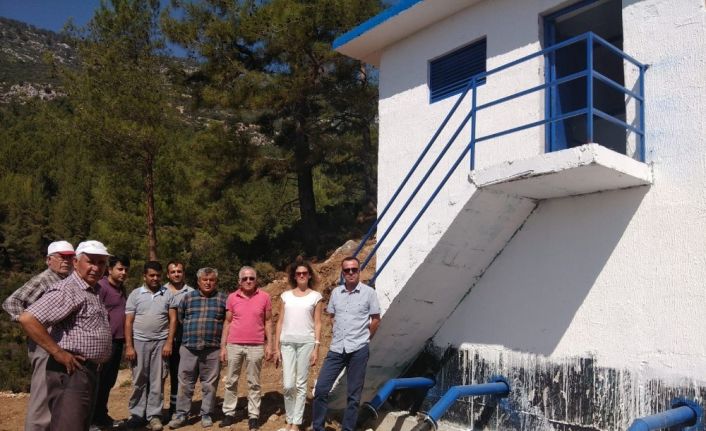 Kaş Kozağaç’ın içme suyu sorunu çözüldü