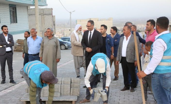 Kuş, yol yapım çalışmalarını inceledi