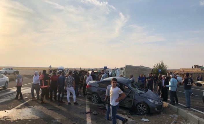 Mardin’de trafik kazası: 1 ölü, başsavcı ile birlikte 9 yaralı