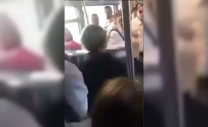 Metrobüsteki kavga cep telefonu kamerasında