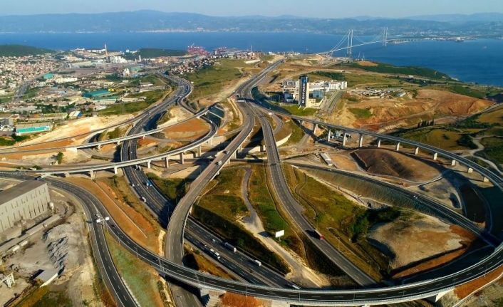 (özel) Kuzey Marmara Otoyolu’nun yapım aşamaları böyle görüntülendi