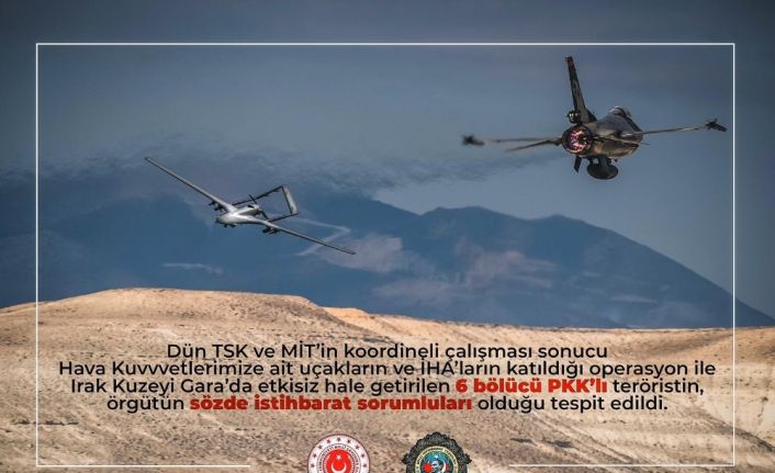 PKK’nın sözde istihbarat sorumluları etkisiz hale getirildi