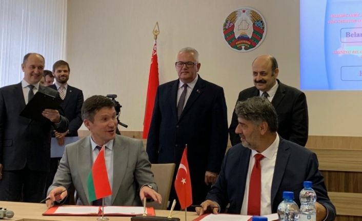 Rektör Polat, Belarus’ta iş birliği protokolü imzaladı