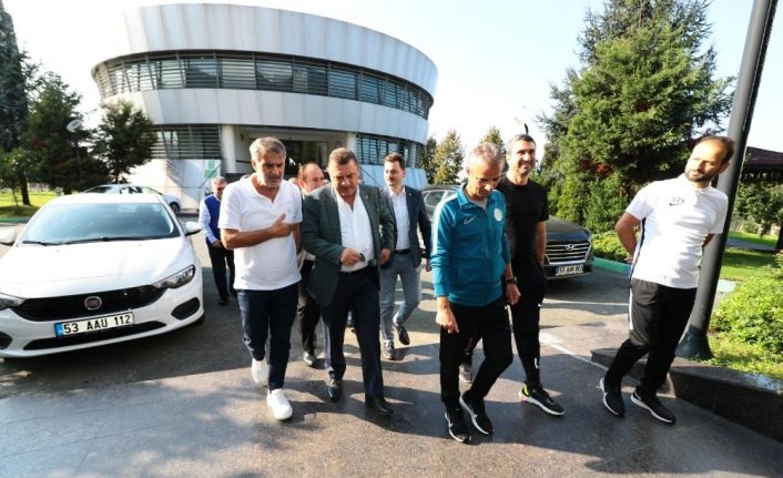 Şenol Güneş’ten Çaykur Rizespor’a ziyaret