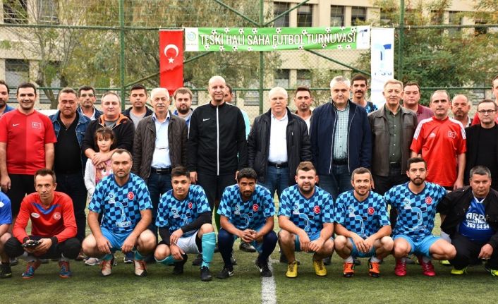 TESKİ Halı Saha Futbol Turnuvası başladı