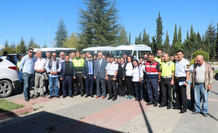 Trafikte Çocuk Güvenliği toplantısı