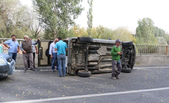 Ürgüp’te trafik kazası: 1 yaralı