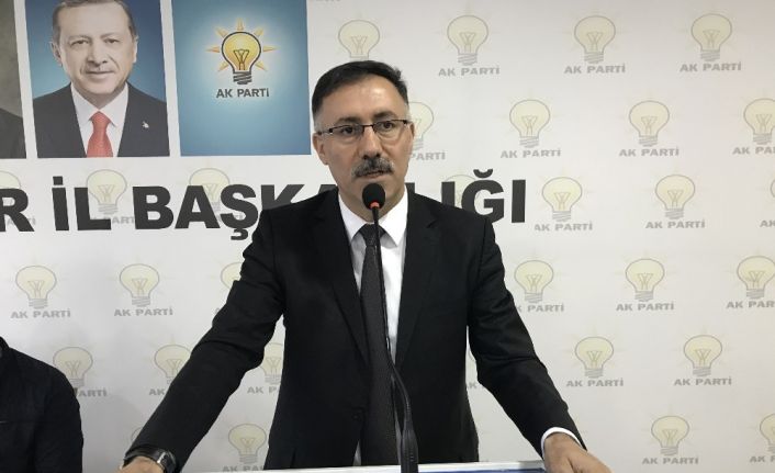 AK Parti İl Başkanı Tutulmaz istifa etti