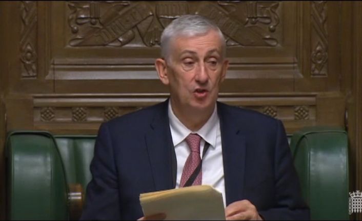 Avam Kamarası’nın yeni başkanı Lindsay Hoyle oldu