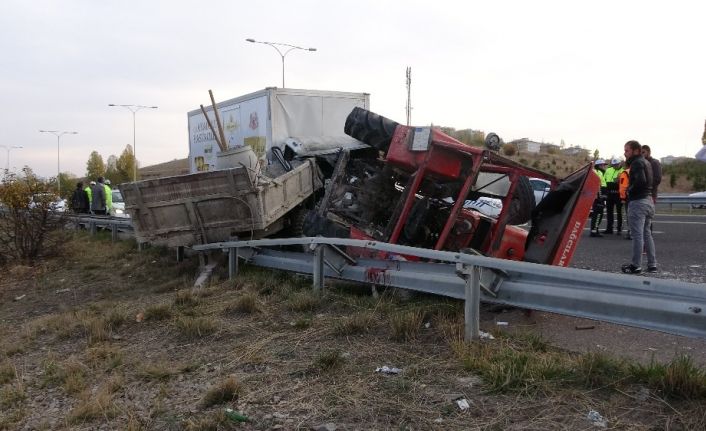 Başkentte feci kaza: 1 ölü, 2 yaralı