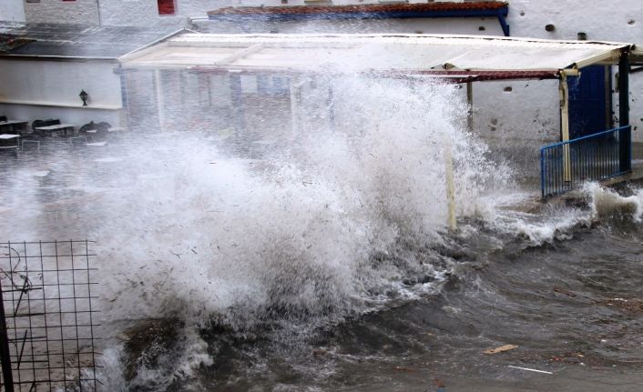 Bodrum’da fırtına kabusu