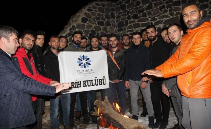 Erzurum’da Tarihi Aziziye ve Mecidiye Tabyalarında Ecdada Saygı Nöbeti