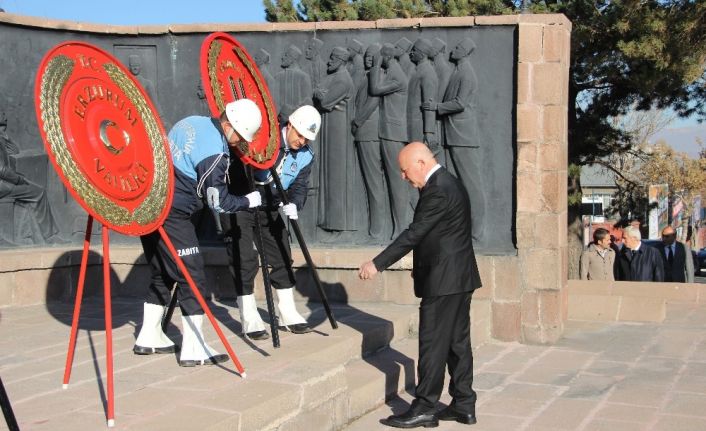 Gazi Mustafa Kemal Atatürk ölümünün 81. yıl dönümünde Erzurum’da anıldı