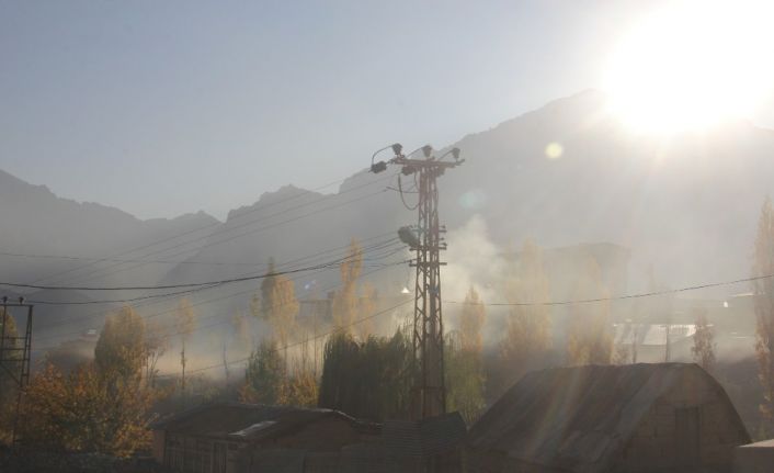 Hakkâri’de hava kirliliği