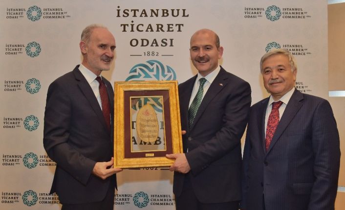 İçişleri Bakanı Süleyman Soylu İTO Meclisi’ne konuk oldu