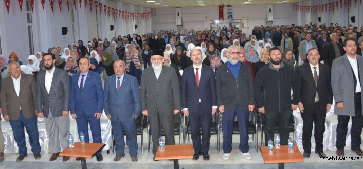 İscehisar’da “Peygamberimiz ve Aile” temalı konferans düzenlendi