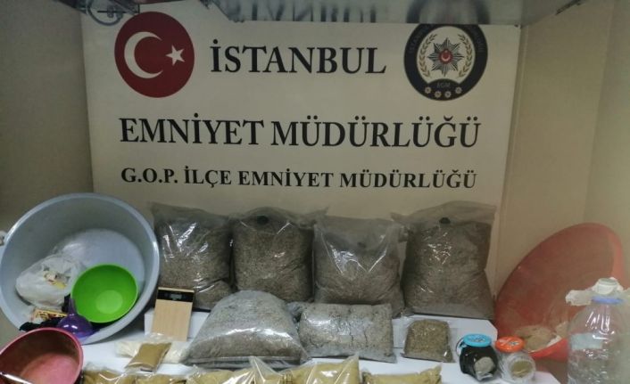 İstanbul polisinden uyuşturucu operasyonu: 22 kilo bonzai ele geçirildi