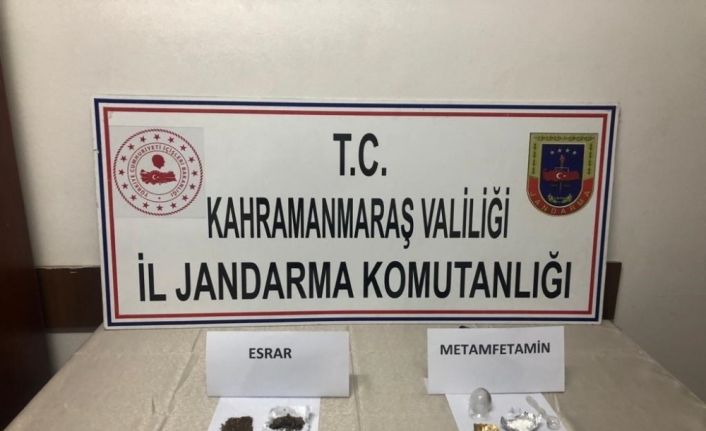 Kahramanmaraş’ta uyuşturucuya 4 gözaltı