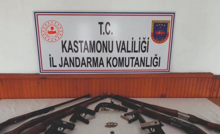 Kastamonu’daki silah kaçakçılığı operasyonunda 3 tutuklama