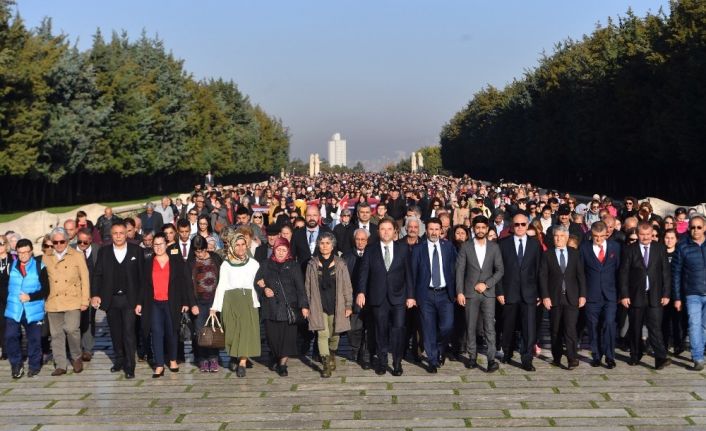 Maltepe Belediyesinden Anıtkabir’e ziyaret