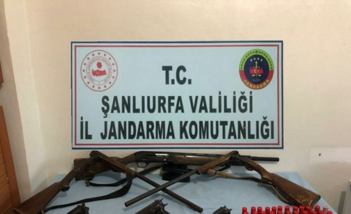 Şanlıurfa’da silah kaçakçılığı operasyonu