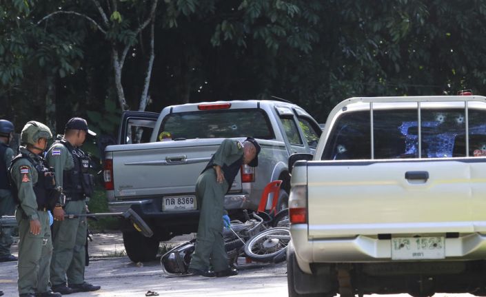 Tayland’da kontrol noktasına saldırı: 15 ölü