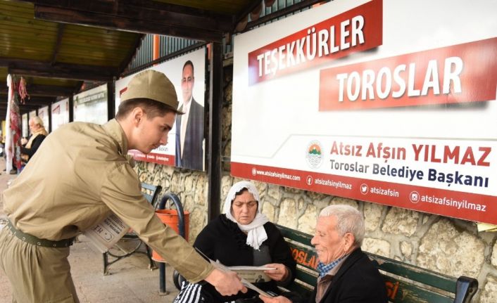 Atatürk’ün ilk gazetesi ’Minber’ Toroslar’da yeniden hayat buldu