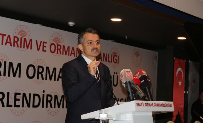 Bakan Pakdemirli: “2020 yılı bütçesinin 54,5’i tarımsal desteklere ayrıldı”