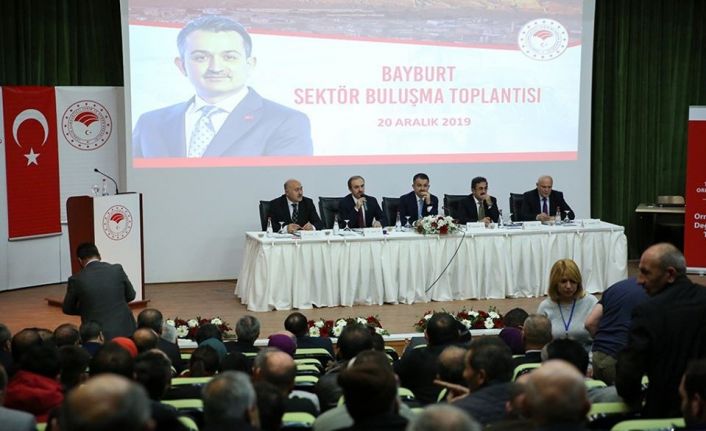 Bakan Pakdemirli’den Bayburt’a sıralı müjdeler