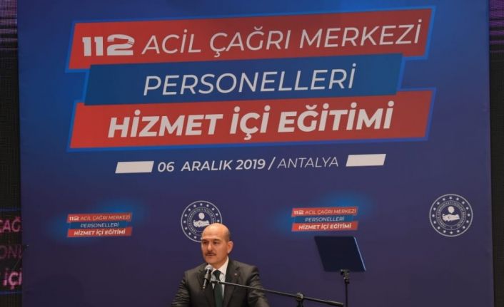 Bakan Soylu: "112’ye asılsız ihbar yapana 250 lira ceza"