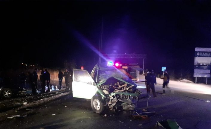 Burdur’da trafik kazası: 1 ölü, 2 yaralı