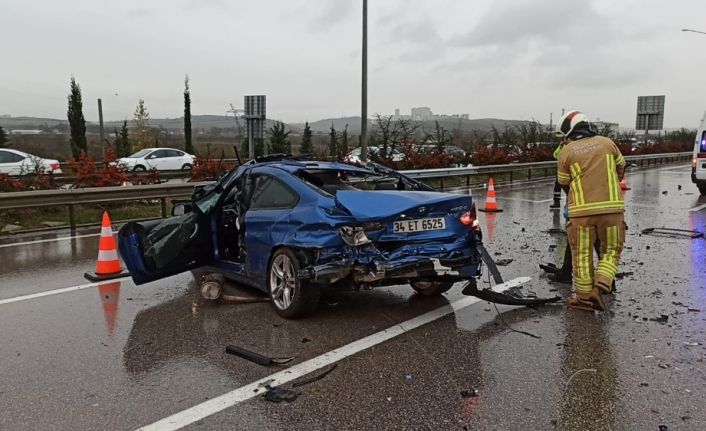 Bursa’da otobanda su birikintisi faciası